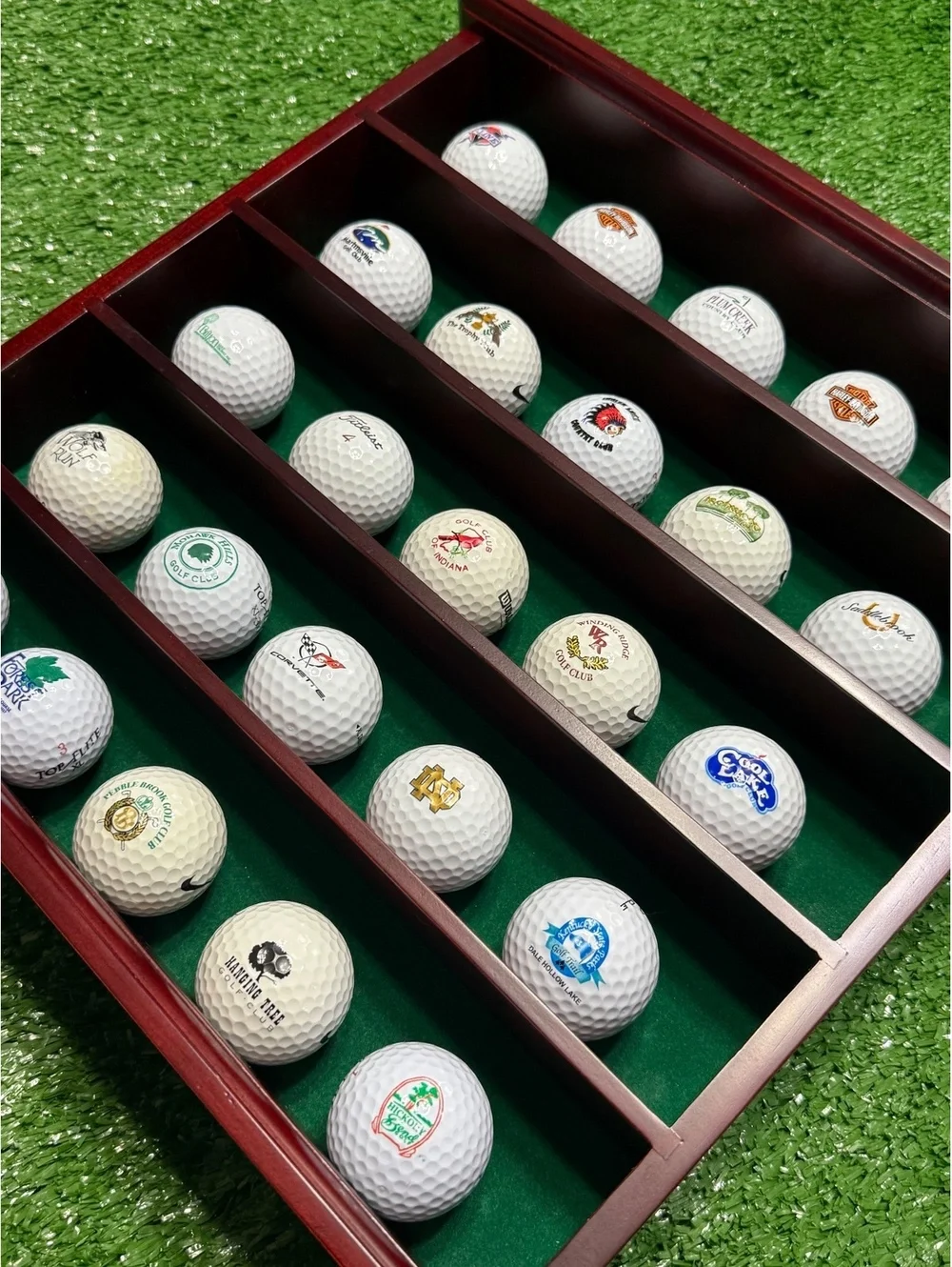 25 Golf Ball Display Case | Includes Golf Ball